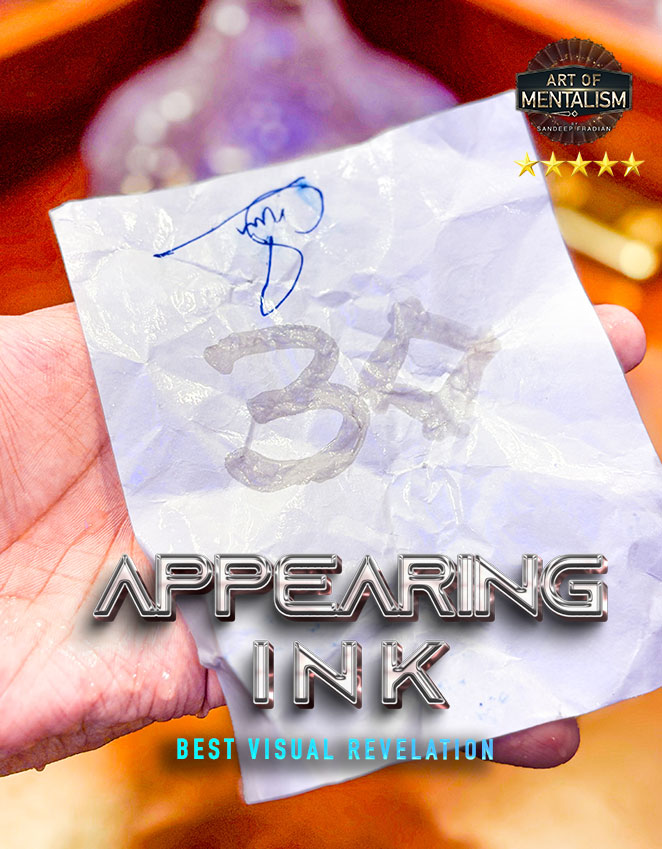APPEARING INK