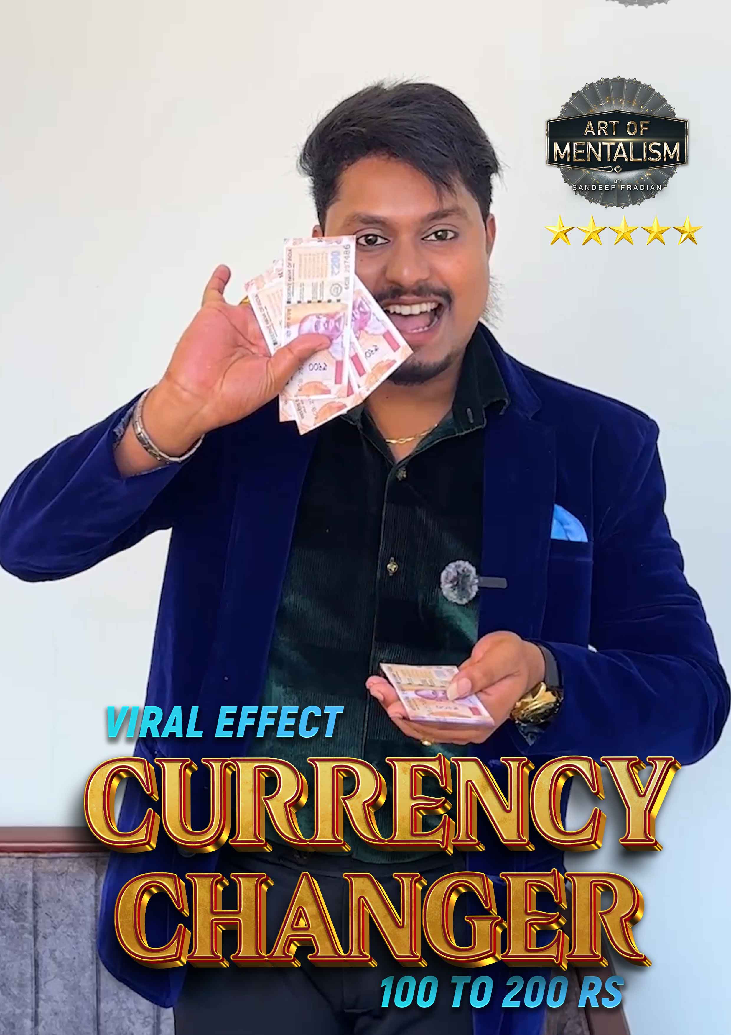 CURRENCY CHANGER 100 TO 200 RS